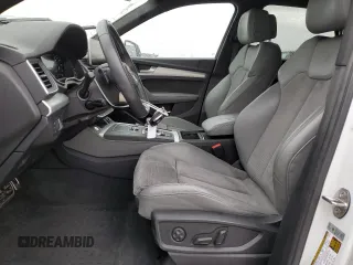 2020 Audi SQ5 Premium Plus with VIN WA1B4AFY3L2019337, listed as a Copart auction lot 52568604 with 50,777 mi miles and . Bid and sale history available at DreamBid. Image 7.