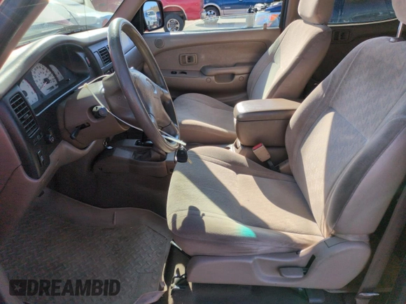 2001 Toyota Tacoma with VIN 5TEHN72NX1Z741635, listed as a Copart auction lot 52963625 with 238,625 mi miles and Salvage Title. Bid and sale history available at carsss.com. Image 7.