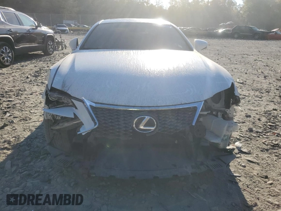 2016 Lexus RC 300 F Sport z VIN JTHSM5BC3G5001799, wystawiony jako Copart lot #75019884 z przebiegiem 57 336 mil mil oraz Szkody całkowita. Historia ofert i sprzedaży dostępna na DreamBid. Obrazek 5.