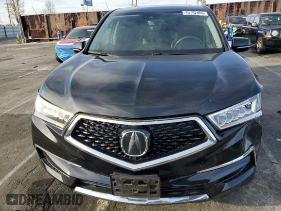 2020 Acura MDX w/Technology Pkg with VIN 5J8YD3H51LL016169, listed as a Copart auction lot 45782465 with 21,057 mi miles and Salvage Title. Bid and sale history available at carsss.com. Image 5.