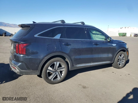 2022 Kia Sorento Plug-In Hybrid SX with VIN KNDRJDLH6N5067077, listed as a Copart auction lot 84562264 with 38,691 mi miles and Salvage Title. Bid and sale history available at carsss.com. Image 3.