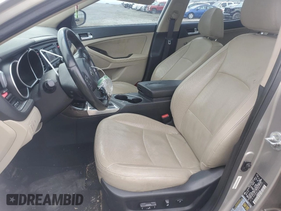 2015 Kia Optima EX with VIN 5XXGN4A7XFG431231, listed as a Copart auction lot 49119295 with 155,055 mi miles and Salvage Title. Bid and sale history available at carsss.com. Image 7.