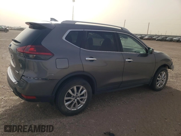 2019 Nissan Rogue SV with VIN 5N1AT2MT4KC801586, listed as a Copart auction lot 48771385 with 143,018 mi miles and Salvage Title. Bid and sale history available at carsss.com. Image 3.