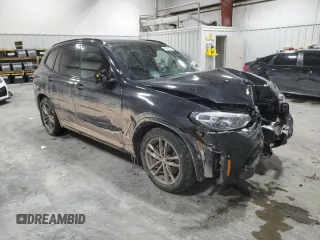 2020 BMW X3 M40i with VIN 5UXTY9C02L9D23795, listed as a Copart auction lot 42096505 with 55,231 mi miles and Salvage Title. Bid and sale history available at DreamBid. Image 4.