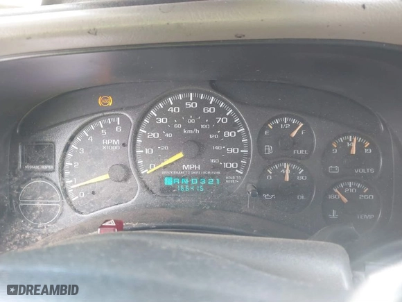 2001 Chevrolet Silverado 1500 LS with VIN 1GCEC19V81Z158505, listed as a IAAI auction lot 41697105 with 166,415 mi miles. Bid and sale history available at carsss.com. Image 7.