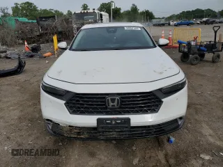 2024 Honda Accord Touring with VIN 1HGCY2F88RA027566, listed as a Copart auction lot 58067345 with 61,654 mi miles and Salvage title. Bid and sale history available at DreamBid. Image 5.