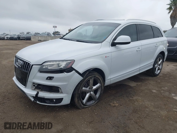 2013 Audi Q7 S line Prestige z VIN WA1DGAFE4DD016670, wystawiony jako IAAI lot #42201459 z przebiegiem 83 278 mil mil oraz . Historia ofert i sprzedaży dostępna na DreamBid. Obrazek 2.