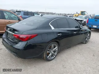 2021 Infiniti Q50 3.0t SIGNATURE EDITION with VIN JN1EV7CP2MM706574, listed as a IAAI auction lot 41643762 with 33,868 mi miles. Bid and sale history available at carsss.com. Image 4.