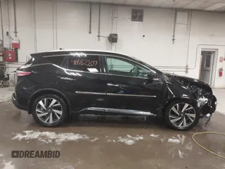 2017 Nissan Murano SL with VIN 5N1AZ2MHXHN106410, listed as a IAAI auction lot 41882207 with 152,876 mi miles and . Bid and sale history available at carsss.com. Image 14.