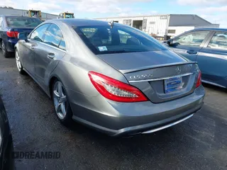 2012 Mercedes-Benz CLS 550 with VIN WDDLJ9BB9CA024704, listed as a IAAI auction lot 41695805 with 116,408 mi miles and . Bid and sale history available at DreamBid. Image 3.