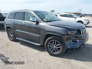 2017 Jeep Grand Cherokee Limited z VIN 1C4RJEBG2HC935770, wystawiony jako IAAI lot #41888423 z przebiegiem 101 330 mil mil oraz . Historia ofert i sprzedaży dostępna na DreamBid. Obrazek 1.