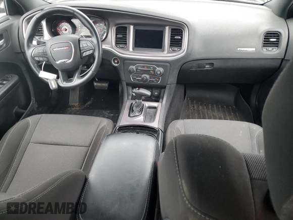 2019 Dodge Charger SXT with VIN 2C3CDXBGXKH734703, listed as a Copart auction lot 54206805 with 61,810 mi miles and Salvage Title. Bid and sale history available at DreamBid. Image 8.