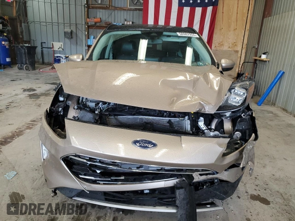 2021 Ford Escape Titanium with VIN 1FMCU9J90MUB15582, listed as a Copart auction lot 50982955 with 27,041 mi miles and Salvage Title. Bid and sale history available at carsss.com. Image 5.