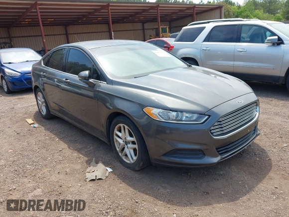 2016 Ford Fusion SE with VIN 3FA6P0H7XGR319039, listed as a IAAI auction lot 42051350 with 107,301 mi miles. Bid and sale history available at carsss.com. Image 1.