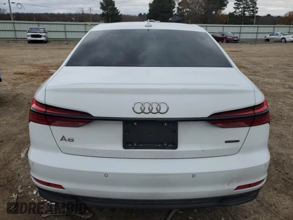 2020 Audi A6 Premium Plus with VIN WAUE8AF20LN038006, listed as a Copart auction lot 85310974 with 80,154 mi miles and Salvage Title. Bid and sale history available at carsss.com. Image 6.