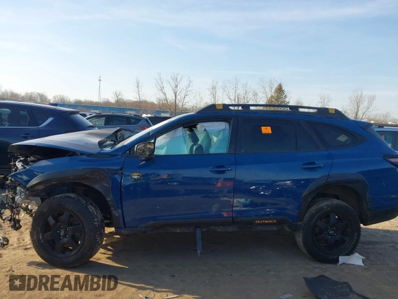 2023 Subaru Outback Wilderness with VIN 4S4BTGUD2P3115614, listed as a IAAI auction lot 41736207 with Not Provided miles and . Bid and sale history available at DreamBid. Image 13.