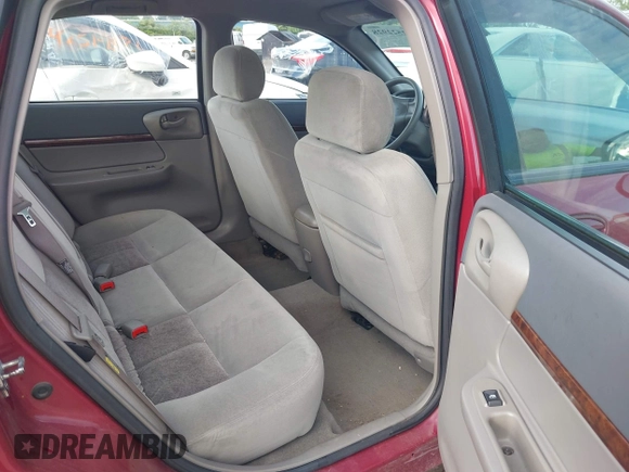 2005 Chevrolet Impala with VIN 2G1WF52EX59216779, listed as a IAAI auction lot 42522928 with 84,298 mi miles and . Bid and sale history available at DreamBid. Image 8.