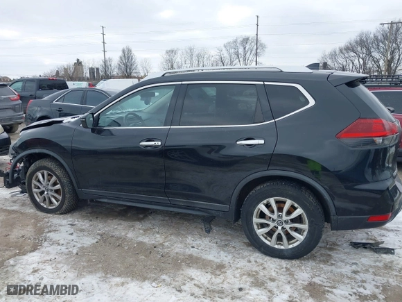 2018 Nissan Rogue S with VIN KNMAT2MV9JP588583, listed as a IAAI auction lot 41624360 with 136,733 mi miles. Bid and sale history available at carsss.com. Image 14.