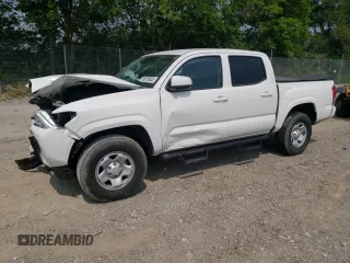 2020 Toyota Tacoma SR5 with VIN 3TMCZ5AN1LM369459, listed as a Copart auction lot 58079525 with 44,376 mi miles and Salvage title. Bid and sale history available at DreamBid. Image 1.