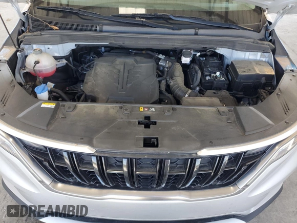 2023 Kia Carnival LX with VIN KNDNB4H38P6272146, listed as a Copart auction lot 73783734 with 46,895 mi miles and Salvage Title. Bid and sale history available at carsss.com. Image 12.