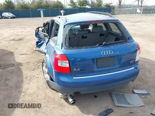 2003 Audi A4 1.8T with VIN WAUVC68E83A326141, listed as a IAAI auction lot 41803295 with 116,842 mi miles. Bid and sale history available at carsss.com. Image 3.