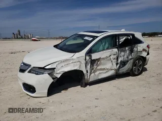 2018 Acura RDX w/Advance Pkg with VIN 5J8TB4H72JL005718, listed as a Copart auction lot 46734465 with 0 mi miles and Salvage Title. Bid and sale history available at carsss.com. Image 1.