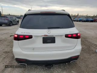 2024 Mercedes-Benz GLS 450 with VIN 4JGFF5KE8RB270203, listed as a Copart auction lot 71734394 with 27 mi miles and Salvage Title. Bid and sale history available at DreamBid. Image 6.