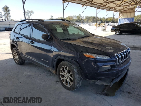 2016 Jeep Cherokee Sport with VIN 1C4PJLAS7GW208431, listed as a Copart auction lot 77317254 with 125,627 mi miles and Salvage title. Bid and sale history available at DreamBid. Image 4.