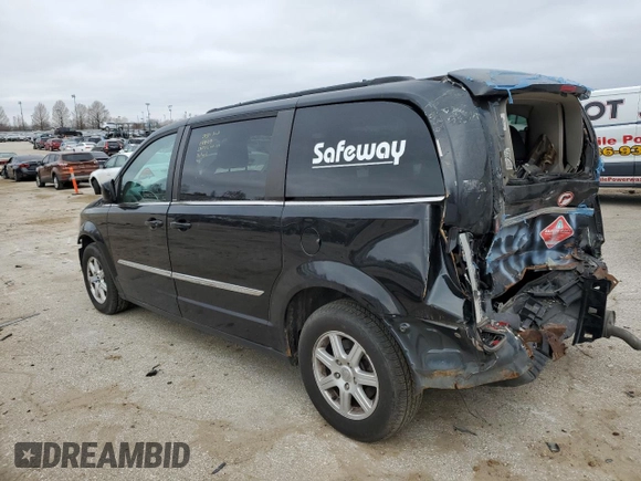 2011 Chrysler Town & Country Touring with VIN 2A4RR5DGXBR636817, listed as a Copart auction lot 88668935 with Not Provided miles and Non Repairable. Bid and sale history available at DreamBid. Image 2.