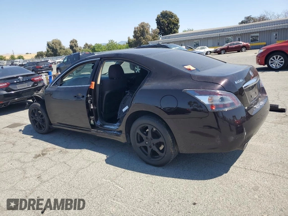 2014 Nissan Maxima SV with VIN 1N4AA5AP1EC481561, listed as a Copart auction lot 59774045 with 143,986 mi miles and Salvage title. Bid and sale history available at DreamBid. Image 2.