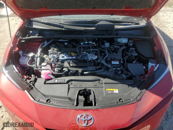 2024 Toyota Prius LE with VIN JTDACAAU9R3036414, listed as a Copart auction lot 46915335 with 296 mi miles and Salvage Title. Bid and sale history available at carsss.com. Image 11.