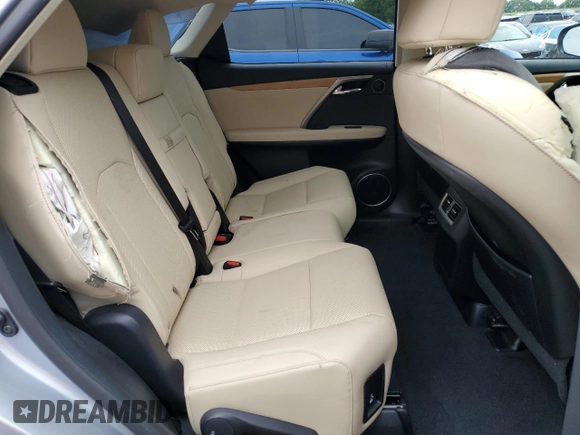 2022 Lexus RX 350L with VIN JTJHZKEA2N2027733, listed as a Copart auction lot 55650235 with 29,422 mi miles and Salvage title. Bid and sale history available at DreamBid. Image 11.