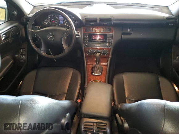 2006 Mercedes-Benz C 280 Luxury with VIN WDBRF54H76A904559, listed as a Copart auction lot 80282224 with 164,401 mi miles and Salvage Title. Bid and sale history available at DreamBid. Image 8.