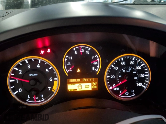 2013 Nissan Titan Pro-4X с VIN 1N6AA0EC2DN311987, выставлен на аукционе Copart как лот 50187565 с пробегом 158 838 миль миль и Списание • Salvage title. История ставок и продаж доступна на DreamBid. Изображение 9.