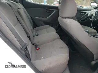 2016 Hyundai Elantra SE with VIN 5NPDH4AE8GH760928, listed as a Copart auction lot 46051995 with 110,323 mi miles and Salvage Title. Bid and sale history available at carsss.com. Image 10.