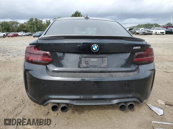 2018 BMW M2 with VIN WBS1J5C51JVD36181, listed as a Copart auction lot 70202013 with 34,549 mi miles. Bid and sale history available at carsss.com. Image 6.
