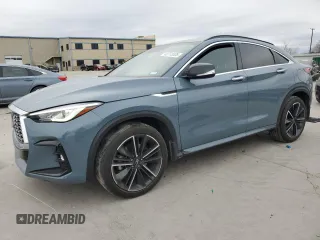 2022 Infiniti QX55 Luxe с VIN 3PCAJ5J33NF111853, выставлен на аукционе Copart как лот 42773535 с пробегом 36 541 миль миль и Списание • Salvage title. История ставок и продаж доступна на DreamBid. Изображение 1.