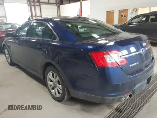 2011 Ford Taurus SEL with VIN 1FAHP2EW7BG174493, listed as a IAAI auction lot 41697856 with 143,957 mi miles. Bid and sale history available at carsss.com. Image 3.