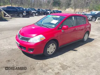 2010 Nissan Versa 1.8 SL with VIN 3N1BC1CP6AL417340, listed as a IAAI auction lot 42132974 with 256,005 mi miles. Bid and sale history available at carsss.com. Image 2.