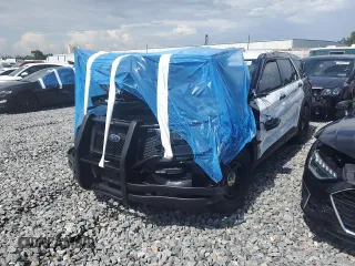 2023 Ford Police Interceptor Utility z VIN 1FM5K8ABXPGB58924, wystawiony jako Copart lot #53245495 z przebiegiem 16 066 mil mil oraz Szkody całkowita. Historia ofert i sprzedaży dostępna na DreamBid. Obrazek 1.