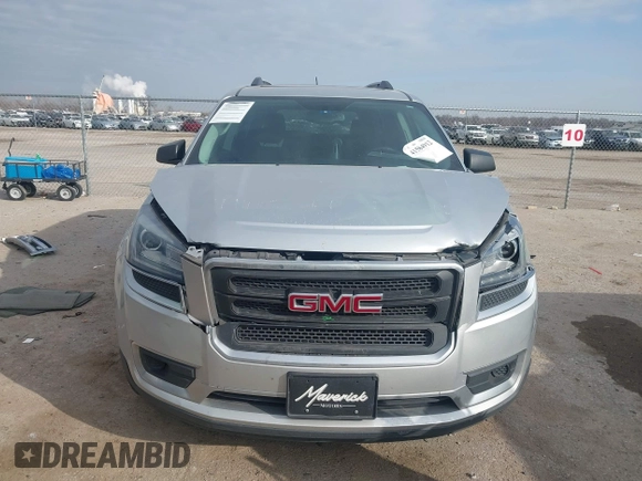 2015 GMC Acadia SLE with VIN 1GKKVPKD2FJ357397, listed as a IAAI auction lot 41584912 with 60,388 mi miles. Bid and sale history available at carsss.com. Image 12.