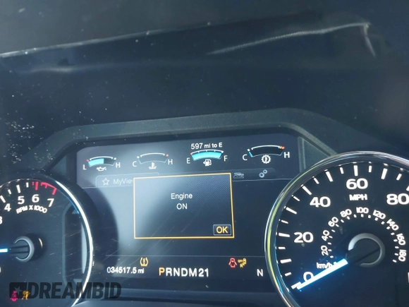 2016 Ford F-150 XLT with VIN 1FTEW1EP7GFB82528, listed as a IAAI auction lot 40653150 with 34,517 mi miles. Bid and sale history available at carsss.com. Image 7.