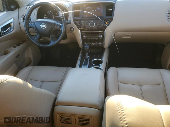 2016 Nissan Pathfinder Platinum with VIN 5N1AR2MN6GC642383, listed as a Copart auction lot 82894194 with 129,000 mi miles and Salvage Title. Bid and sale history available at carsss.com. Image 8.