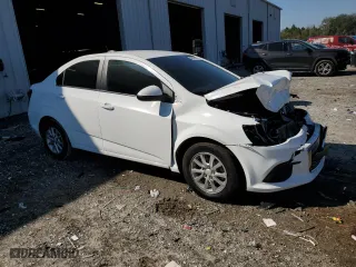 2017 Chevrolet Sonic LT with VIN 1G1JD5SH6H4130810, listed as a Copart auction lot 46839195 with 0 mi miles and Salvage Title. Bid and sale history available at carsss.com. Image 4.