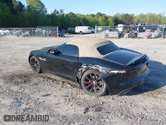 2015 Jaguar F-Type V6 with VIN SAJWA6ET7F8K15559, listed as a IAAI auction lot 41955374 with 89,257 mi miles and . Bid and sale history available at DreamBid. Image 3.