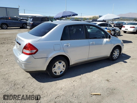 2011 Nissan Versa S with VIN 3N1BC1AP0BL410081, listed as a Copart auction lot 73737064 with 201,142 mi miles and Salvage title. Bid and sale history available at DreamBid. Image 3.