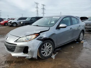 2012 Mazda 3 i Touring with VIN JM1BL1V71C1606904, listed as a Copart auction lot 46303485 with 261,992 mi miles and Salvage Title. Bid and sale history available at DreamBid. Image 1.