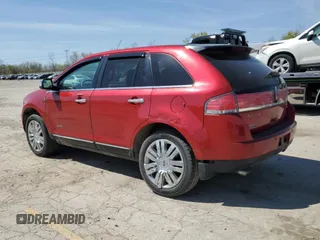 2010 Lincoln MKX z VIN 2LMDJ8JC2ABJ24499, wystawiony jako Copart lot #53376925 z przebiegiem 210 691 mil mil oraz Szkoda całkowita • Salvage title. Historia ofert i sprzedaży dostępna na DreamBid. Obrazek 2.