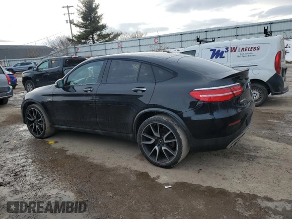 2019 Mercedes-Benz GLC with VIN WDC0J6EBXKF484389, listed as a Copart auction lot 43613755 with 86,197 mi miles and Clean Title. Bid and sale history available at carsss.com. Image 2.