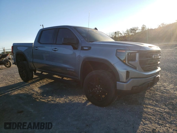 2023 GMC Sierra 1500 Elevation z VIN 3GTUUCE87PG350446, wystawiony jako Copart lot #75232334 z przebiegiem 9 070 mil mil oraz Szkoda całkowita • Salvage title. Historia ofert i sprzedaży dostępna na DreamBid. Obrazek 4.